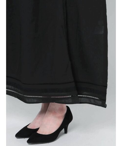 Ungrid（アングリッド）の「コットンマキシワンピース（ワンピース・レディース・オフホワイト/ブラック・FREE）」の19枚目の写真