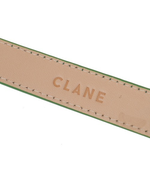 CLANE クラネ DOUBLE RING BELT CLANE（クラネ）の「DOUBLE RING BELT（ベルト）」 - WEAR