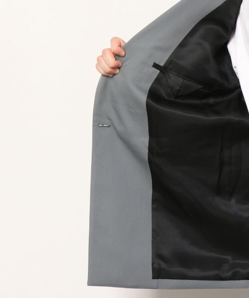 LITTLEBIG（リトルビッグ）の「LITTLEBIG 2B Double Breasted Jacket (LB213-JK06)（テーラードジャケット・メンズ・パープル/グレー・44/46）」の5枚目の写真