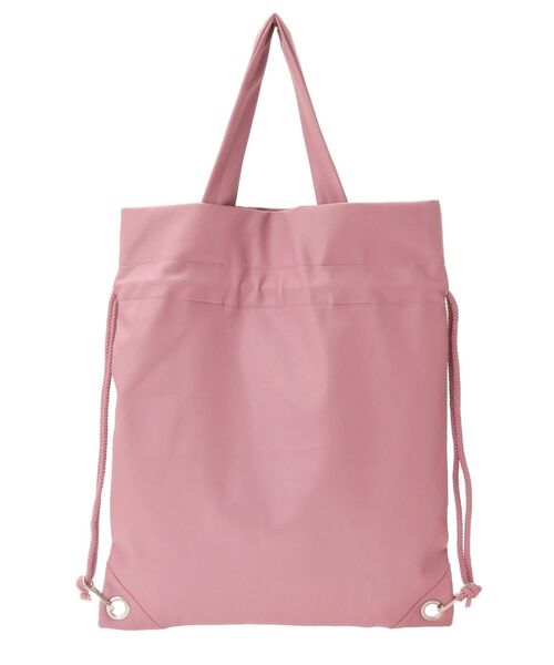 jouetie（ジュエティ）の「2WAYロゴナップサック（トートバッグ・レディース・ブラック/ピンク/その他1・FREE）」の6枚目の写真