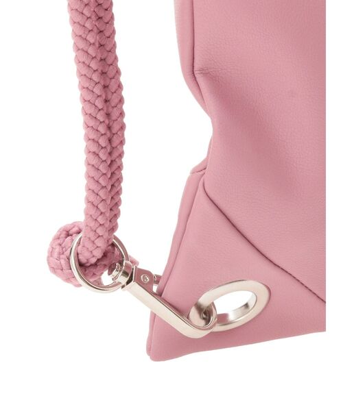 jouetie（ジュエティ）の「2WAYロゴナップサック（トートバッグ・レディース・ブラック/ピンク/その他1・FREE）」の5枚目の写真