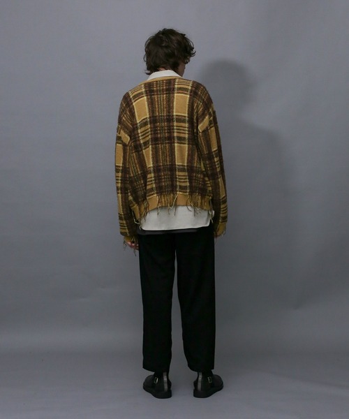 Iroquois ニット(OPEN WORK MIX KNIT CD)清春さん着 Iroquois ニット(OPEN WORK MIX KNIT CD)清春さん着