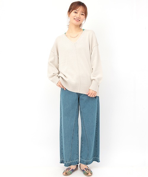 チチカカ（チチカカ）の「レース編みパールネックレス（ネックレス・レディース・オフホワイト/ピンク・FREE）」の4枚目の写真