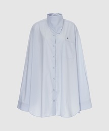 Extremely big scarf shirt