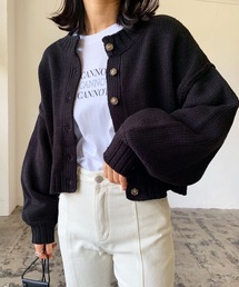 LIAN | 2WAYクロップドニットカーディガン(カーディガン/ボレロ)