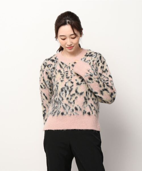 ALLSAINTS（オールセインツ）の「AURORA CREW JUMPER | AURORA クルー ニットウェア（ニット/セーター・レディース・ピンク系・XS/S/M）」の7枚目の写真