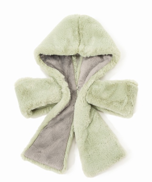 Casselini（キャセリーニ）の「Casselini(キャセリーニ)リボンティペット（マフラー・レディース・ブラック/グリーン/その他/その他1/レオパード・FREE）」の14枚目の写真