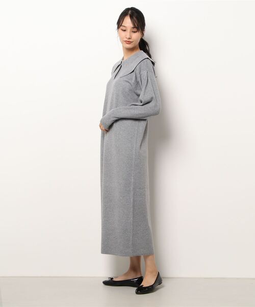 LOWRYS FARM（ローリーズファーム）の「ニットエリツキワンピース