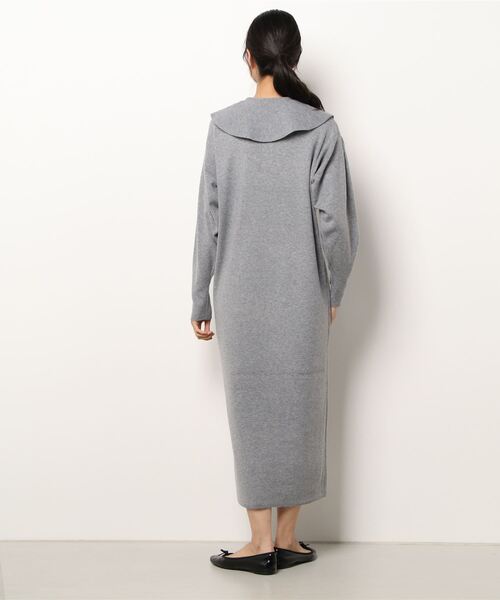 LOWRYS FARM（ローリーズファーム）の「ニットエリツキワンピース