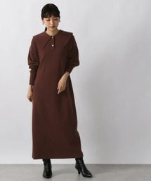 LOWRYS FARM | ニットエリツキワンピース　959957(ワンピース)