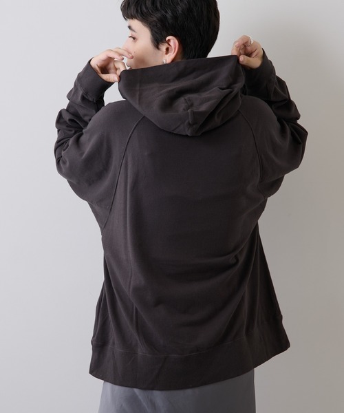 Whim Gazette（ウィムガゼット）の「裏毛スウェットパーカー（パーカー・レディース・チャコールグレー・FREE）」の12枚目の写真