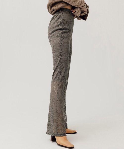 RANDEBOO(ランデブー)の「Lace ivy slacks(スラックス・レディース・カーキ/アイボリー・FREE)」の16枚目の写真