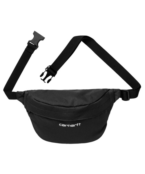 Carhartt WIP（カーハートダブリューアイピー）の「Carhartt WIP/カーハートダブリューアイピー ウエストバッグ PAYTON I025742（ボディバッグ/ウエストポーチ・メンズ・ブラック×ブラック/ブラウン系カモフラージュ/ブラウン/ブルー/ライトブラウン・FREE）」の2枚目の写真