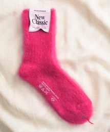 And A | MARCOMONDE マルコモンド / mohair ribbed socks モヘアリブソックス / 84N3/1MO-16C(ソックス/靴下)