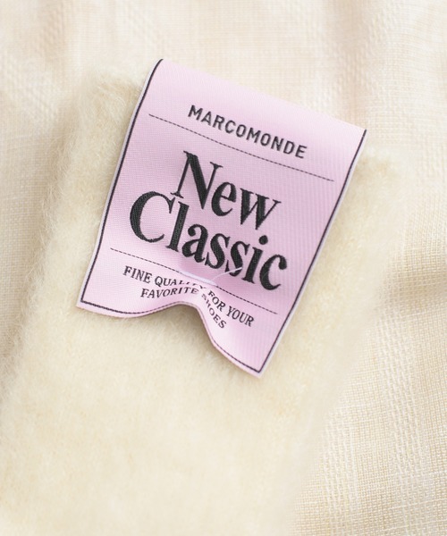 And A(アンドエー)の「MARCOMONDE マルコモンド / mohair ribbed socks モヘアリブソックス / 84N3/1MO-16C(ソックス/靴下・レディース・ブラウン/ピンク/ブルー/アイボリー/ピンク系その他2・WOMENS)」の7枚目の写真