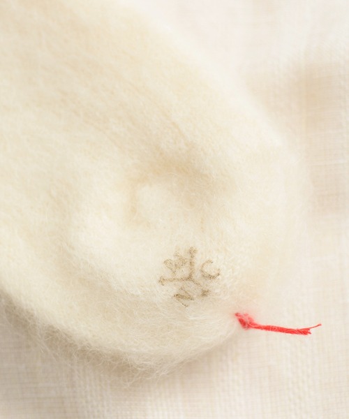 And A(アンドエー)の「MARCOMONDE マルコモンド / mohair ribbed socks モヘアリブソックス / 84N3/1MO-16C(ソックス/靴下・レディース・ブラウン/ピンク/ブルー/アイボリー/ピンク系その他2・WOMENS)」の9枚目の写真