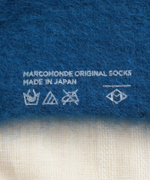 And A(アンドエー)の「MARCOMONDE マルコモンド / mohair ribbed socks モヘアリブソックス / 84N3/1MO-16C(ソックス/靴下・レディース・ブラウン/ピンク/ブルー/アイボリー/ピンク系その他2・WOMENS)」の14枚目の写真