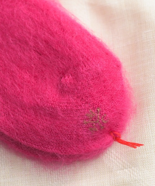 And A(アンドエー)の「MARCOMONDE マルコモンド / mohair ribbed socks モヘアリブソックス / 84N3/1MO-16C(ソックス/靴下・レディース・ブラウン/ピンク/ブルー/アイボリー/ピンク系その他2・WOMENS)」の17枚目の写真