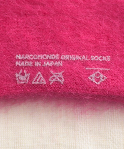 And A(アンドエー)の「MARCOMONDE マルコモンド / mohair ribbed socks モヘアリブソックス / 84N3/1MO-16C(ソックス/靴下・レディース・ブラウン/ピンク/ブルー/アイボリー/ピンク系その他2・WOMENS)」の18枚目の写真