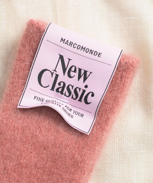 And A(アンドエー)の「MARCOMONDE マルコモンド / mohair ribbed socks モヘアリブソックス / 84N3/1MO-16C(ソックス/靴下・レディース・ブラウン/ピンク/ブルー/アイボリー/ピンク系その他2・WOMENS)」の19枚目の写真