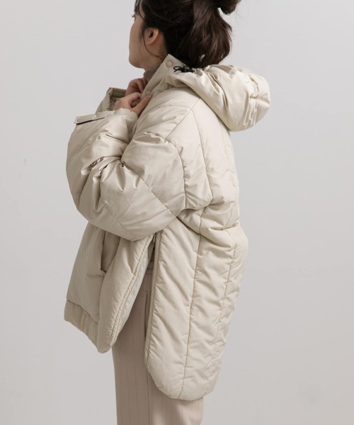 LAATO（ラート）の「SNOWMAN PULL OVER（ダウンジャケット/コート・レディース・オフホワイト/グリーン・FREE）」の12枚目の写真