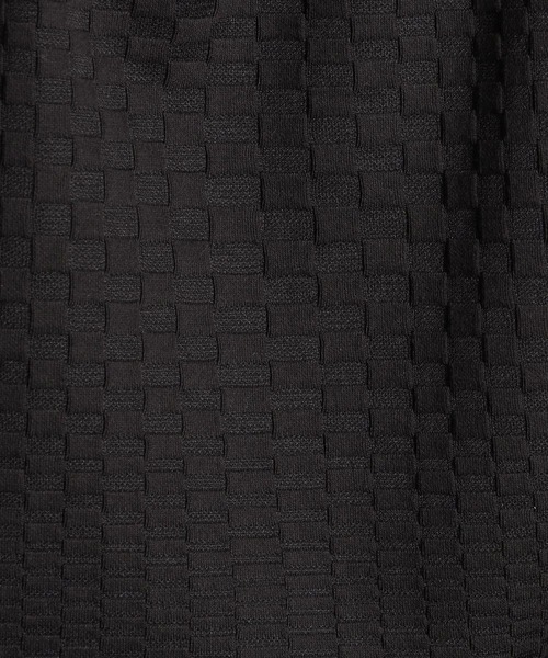 NICOLE CLUB FOR MEN（ニコルクラブフォーメン）の「【21年モデル】ジオメトリックブリスタージャカードカットソー（Tシャツ/カットソー・メンズ・ブラック系その他/オフホワイト/レッド系その他/ブラック/ホワイト系その他・LARGE/X-LARGE/MEDIUM）」の14枚目の写真