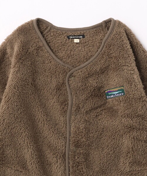 FREAK'S STORE（フリークスストア）の「FREAK'S STORE/フリークスストア 【WEB限定】KIDS フリースセットアップ（その他アウター・キッズ・ブラック/ベージュ/オリーブ・110/120/130/140/150）」の6枚目の写真