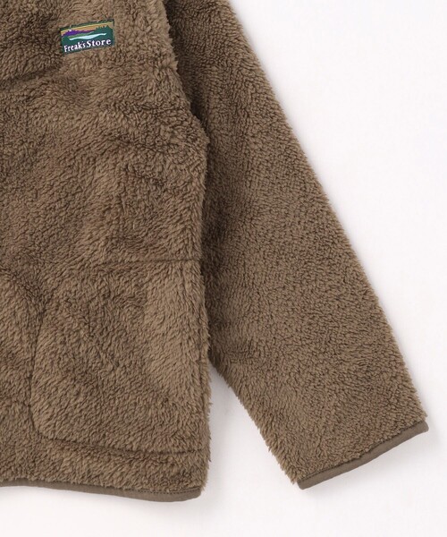 FREAK'S STORE（フリークスストア）の「FREAK'S STORE/フリークスストア 【WEB限定】KIDS フリースセットアップ（その他アウター・キッズ・ブラック/ベージュ/オリーブ・110/120/130/140/150）」の7枚目の写真