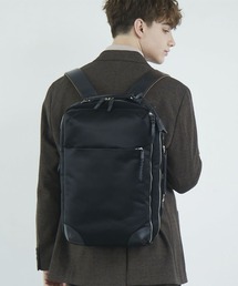 ピーアイディー【P.I.D】高密度ナイロンスクエアリュック JAPAN FABRIC