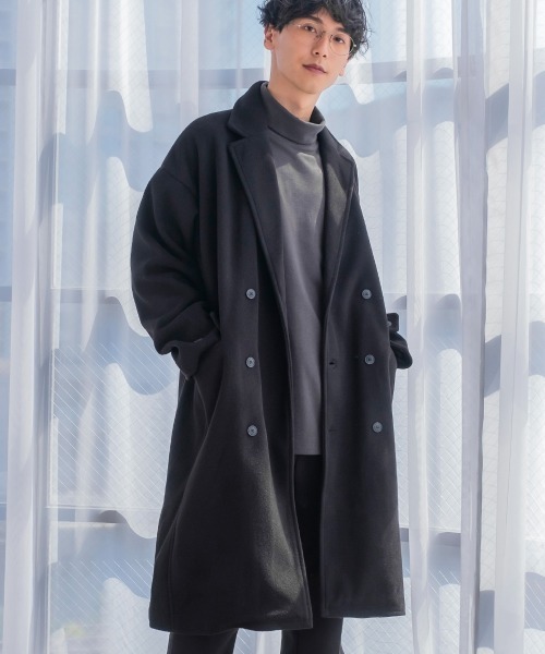 improves（インプローブス）の「テックメルトン ダブル チェスターコート（チェスターコート・メンズ・クリーム/ブラック/オリーブ/グレイッシュブルー・X-LARGE/MEDIUM/LARGE）」の14枚目の写真