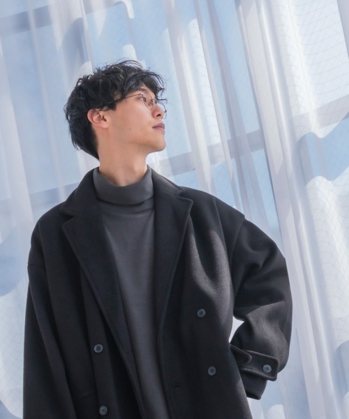 improves（インプローブス）の「テックメルトン ダブル チェスターコート（チェスターコート・メンズ・クリーム/ブラック/オリーブ/グレイッシュブルー・X-LARGE/MEDIUM/LARGE）」の11枚目の写真