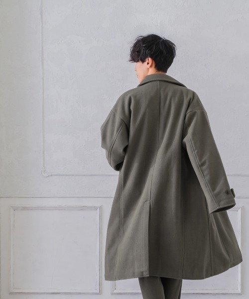 improves（インプローブス）の「テックメルトン ダブル チェスターコート（チェスターコート・メンズ・クリーム/ブラック/オリーブ/グレイッシュブルー・X-LARGE/MEDIUM/LARGE）」の22枚目の写真