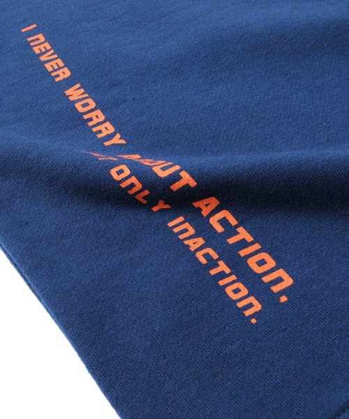 GLAZOS（グラソス）の「裏起毛・ドロップショルダー縦ロゴ袖ファスナートレーナー【セットアップ対応】（スウェット・キッズ・ブルー/ブラック/グレー・130cm/150cm/170cm/140cm/160cm）」の18枚目の写真