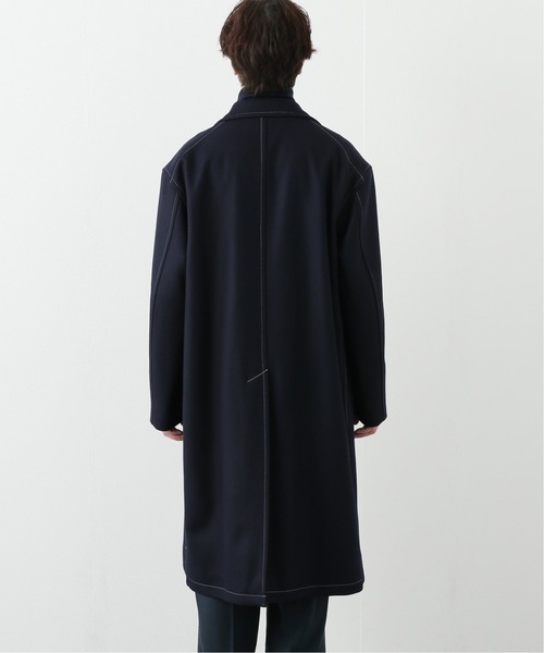 THROW(スロー)の「【THROW / スロー】for BOUCLE 別注 アトリエメルトンコート(その他アウター・メンズ・ネイビー・FREE)」の12枚目の写真