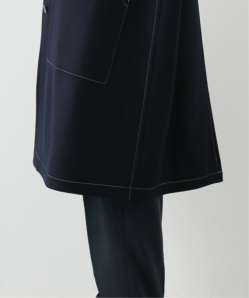 THROW(スロー)の「【THROW / スロー】for BOUCLE 別注 アトリエメルトンコート(その他アウター・メンズ・ネイビー・FREE)」の20枚目の写真