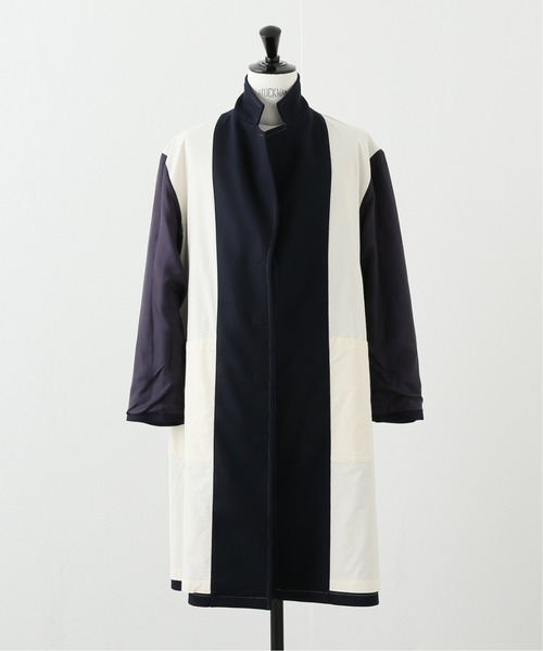 THROW(スロー)の「【THROW / スロー】for BOUCLE 別注 アトリエメルトンコート(その他アウター・メンズ・ネイビー・FREE)」の7枚目の写真