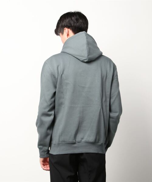 Carhartt WIP(カーハートダブリューアイピー)の「【Carhartt/カーハート】ワンポイント ブランドロゴ刺繍 フードプルパーカー/ HOODED CARHARTT SWEAT SHIRT(パーカー・メンズ・ブラック/パープル/ブルーグリーン・M/L/XL)」の10枚目の写真