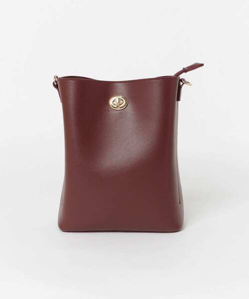 URBAN RESEARCH ROSSO（アーバンリサーチロッソ）の「3ルームショルダーバッグ（ショルダーバッグ・レディース・ベージュ/ボルドー/ブラック・-）」の11枚目の写真