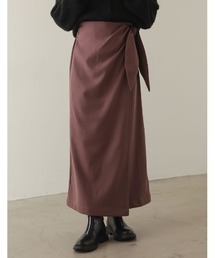 Re:EDIT | 起毛ツイルラップスカート(その他パンツ)