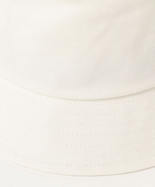 BEAMS（ビームス）の「BEAMS / ツイル バケットハット（ハット・メンズ・ホワイト/ネイビー・ONE SIZE）」の8枚目の写真