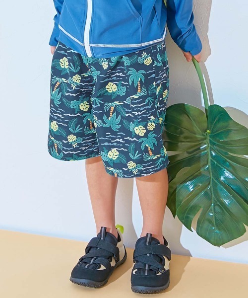 devirock『UVカットえらべる総柄デザインサーフパンツ水着』