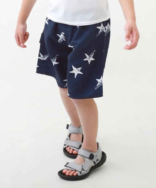 devirock『UVカットえらべる総柄デザインサーフパンツ水着』