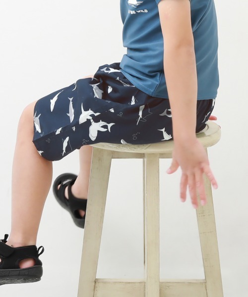 devirock『UVカットえらべる総柄デザインサーフパンツ水着』