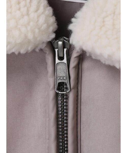 ELENCARE DUE（エレンカーレデュエ）の「・ELENCARE DUE パイピングナカワタコート＊（その他アウター・レディース・ベージュ/ブラウン・FREE）」の21枚目の写真