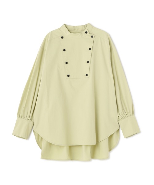 N.（N. Natural Beauty Basic）（エヌエヌナチュラルビューティーベーシック）の「◆ダブルボタンチュニックブラウス（シャツ/ブラウス・レディース・イエロー/クリーム・MEDIUM）」の17枚目の写真