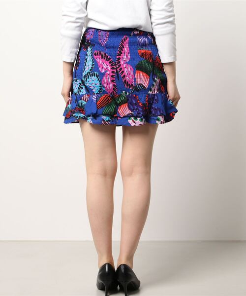 Desigual(デシグアル)の「蝶々 サステナブル ミニスカート(スカート・レディース・ブルー・S/M/L/XS/XL)」の10枚目の写真