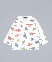 LB CLUB | 日本製恐竜総柄Tシャツ(Tシャツ/カットソー)