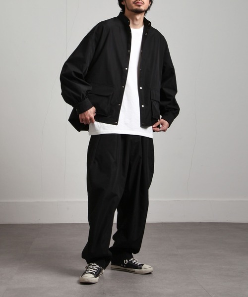 UNCORD（アンコード）の「【UNCORD】WIDE LOOSER SHIRTJACKET/ワイドルーズシャツジャケット（ミリタリージャケット・メンズ・カーキ/ベージュ/ブラック・MEDIUM/X-LARGE/LARGE）」の4枚目の写真