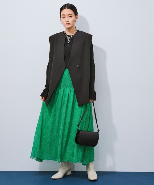 ADAM ET ROPE'（アダムエロペ）の「【WEB限定】フラップミニショルダーバッグ（ショルダーバッグ・レディース・ブルー/グリーン/ブラック/イエロー・FREE）」の20枚目の写真