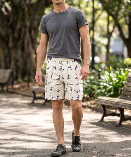 JIMMY'Z(ジミーズ)の「【T18】【JIMMY'Z/ジミーズ】CANVAS FLAT FRONT SHORT(その他パンツ・メンズ・ナチュラル/ブラック/オレンジ・36inch/30inch/32inch/34inch/30 inch)」の5枚目の写真